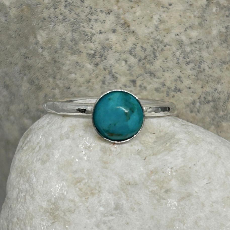 TURQUOISE STERLING SILVER RING