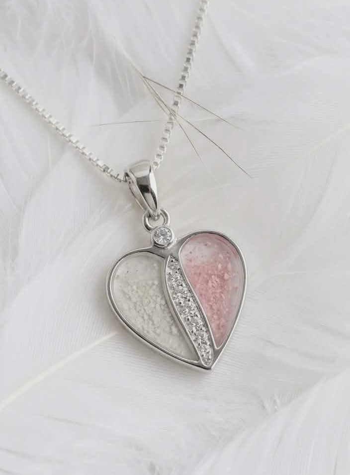 MEMORIAL MIX HEART NECKLACE