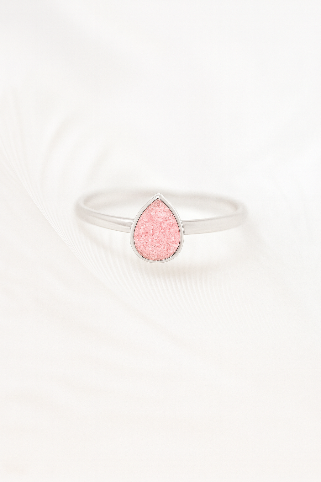 MEMORIAL RING STERLING SILVER AURORA