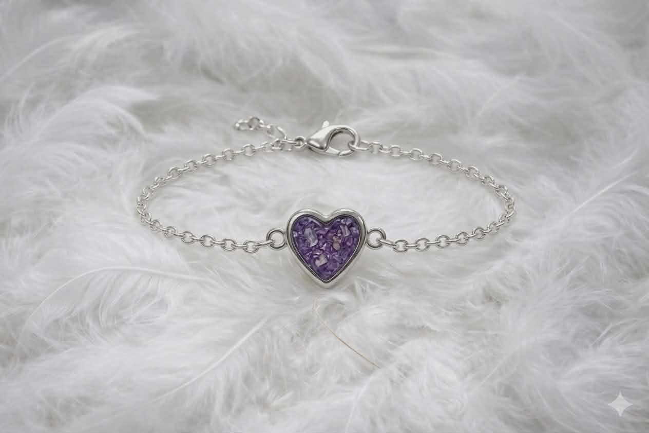 MEMORIAL HEART BRACELET