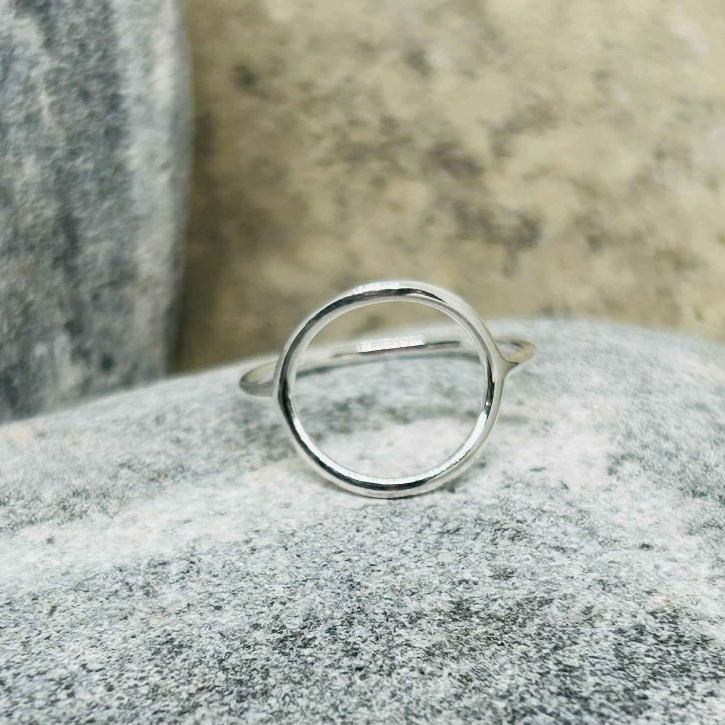HALO STERLING SILVER RING