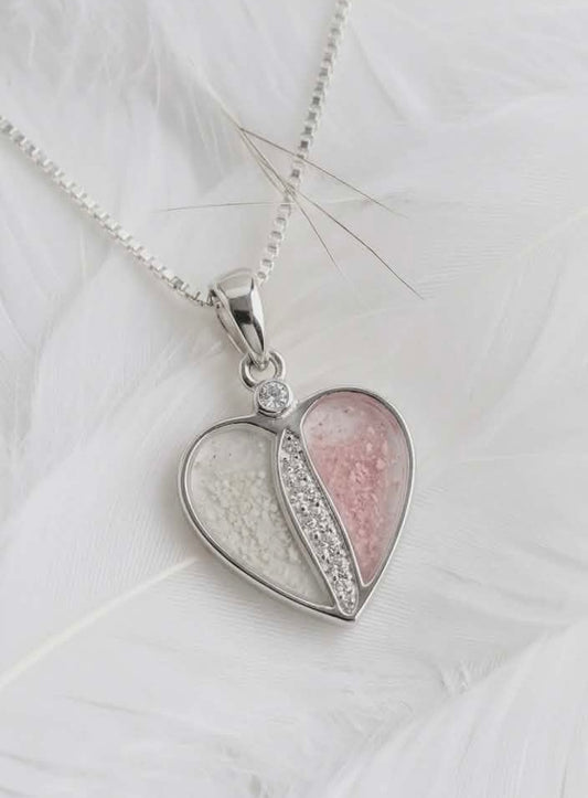 MEMORIAL MIX HEART NECKLACE