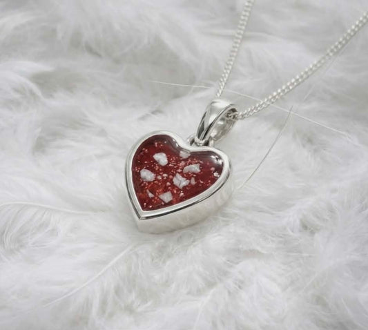 MEMORIAL MINI HEART NECKLACE