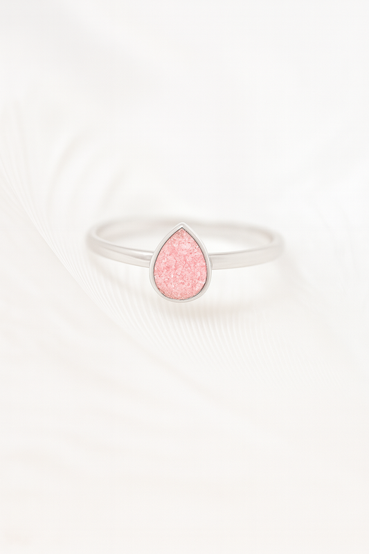 MEMORIAL RING STERLING SILVER AURORA