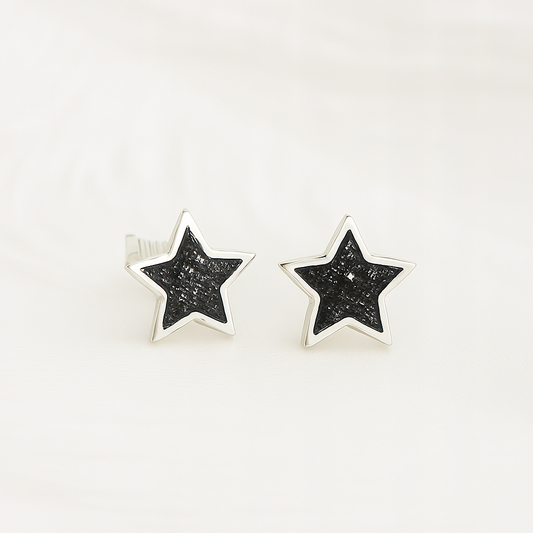 MEMORIAL SMALL STAR STUD EARRINGS